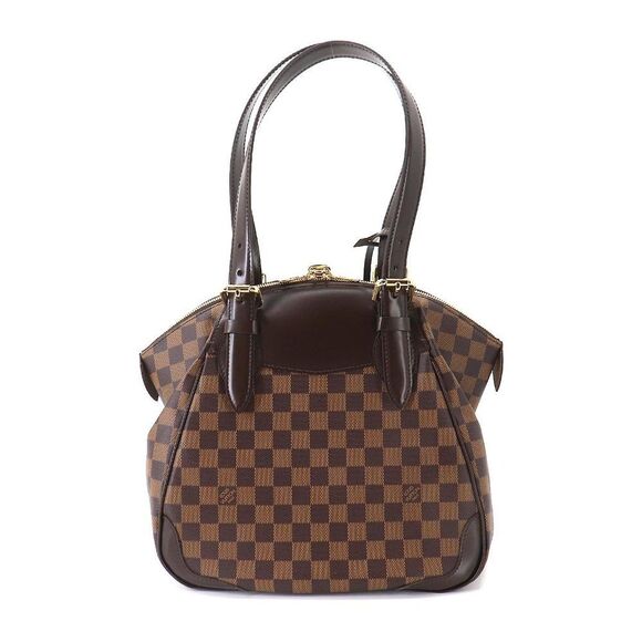 Louis Vuitton Damier Verona MM Shoulder Bag Ebene - Picture 2 of 9